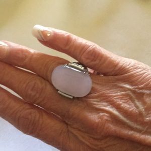 Simulated gal ilea rose quartz Austrian crystal